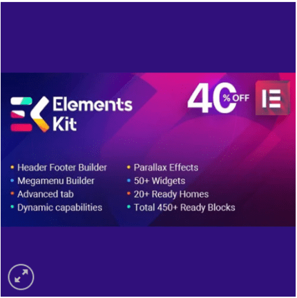 Elements Kit – All In One Addons for Elementor Page Builder