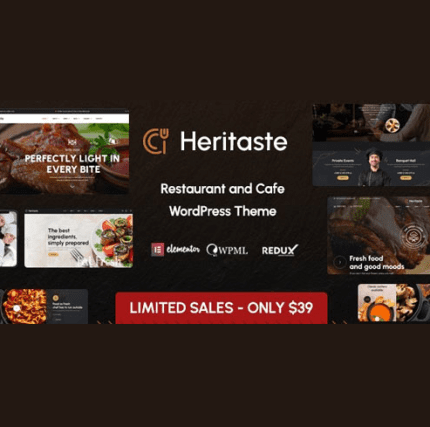 Heritaste – Restaurant WordPress Theme