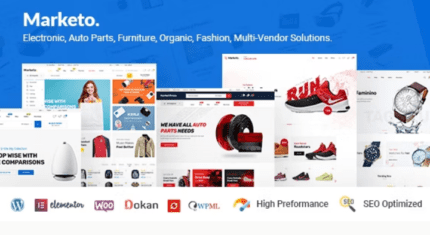 Marketo - eCommerce & Multivendor Marketplace Woocommerce WordPress Theme