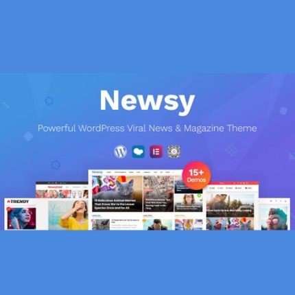 Newsy – Viral News & Magazine WordPress Theme