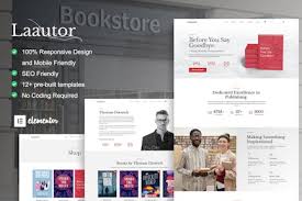 laautor author publisher elementor template kit