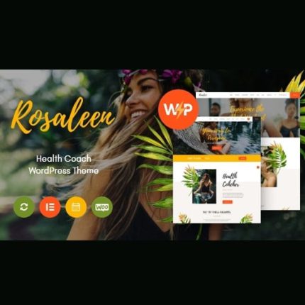 Rosaleen – Health Coach, Speaker & Motivation WordPress Theme