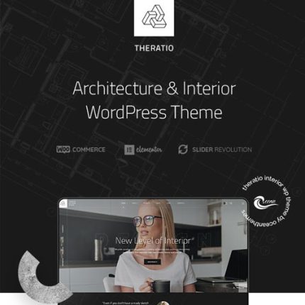 Theratio – Architecture & Interior Design Elementor WordPress Theme