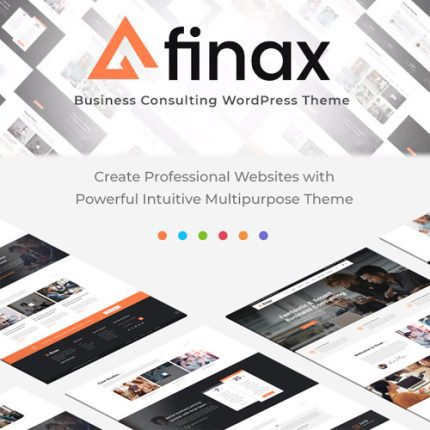 Finax | Responsive Business Consulting WordPress Theme