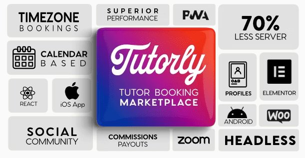 Tutorly | Booking Marketplace WordPress Theme